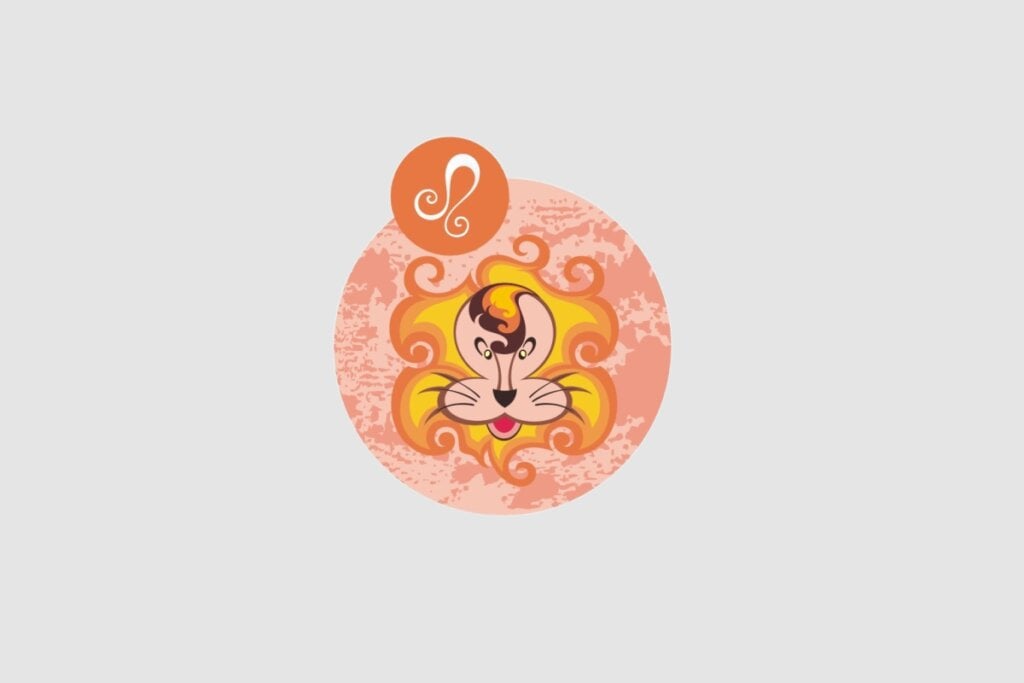 Horóscopo do dia: previsão para os 12 signos em 21/05/2025 59 Ilustração do signo de Leão, com um leão amarelo