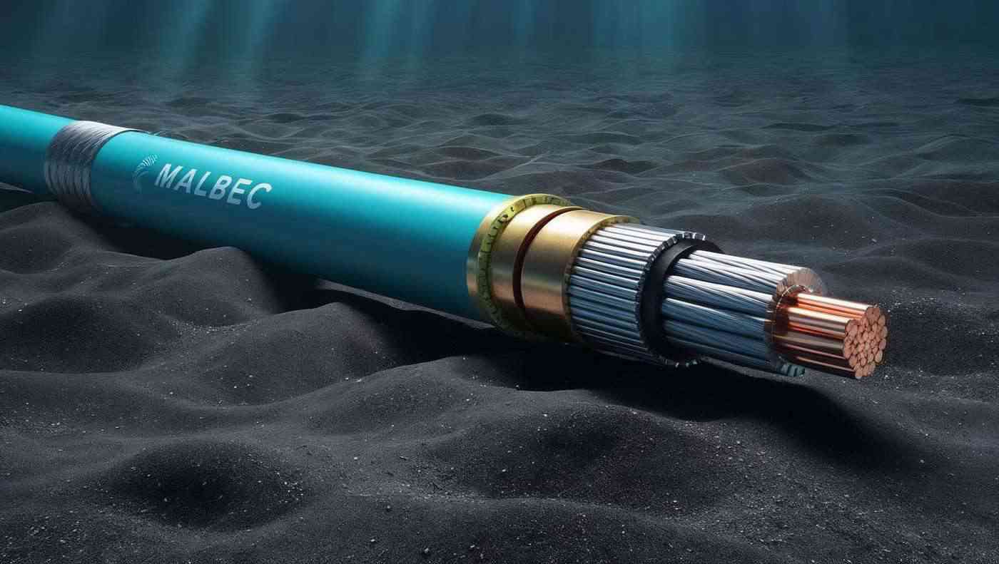 Cabo submarino Malbec chegará ao litoral do RS com investimento bilionário