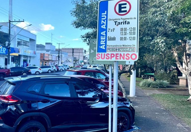 Estacionamento rotativo em Osório