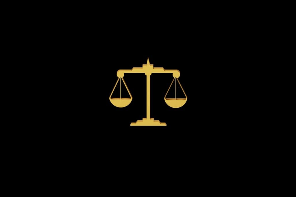 Horóscopo do dia: previsão para os 12 signos em 31/05/2025 61 Ilustração do signo de Libra em um fundo preto