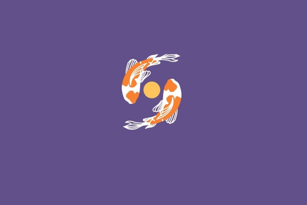 Horóscopo do dia: previsão para os 12 signos em 23/05/2025 66 Ilustração do signo de peixes em um fundo roxo
