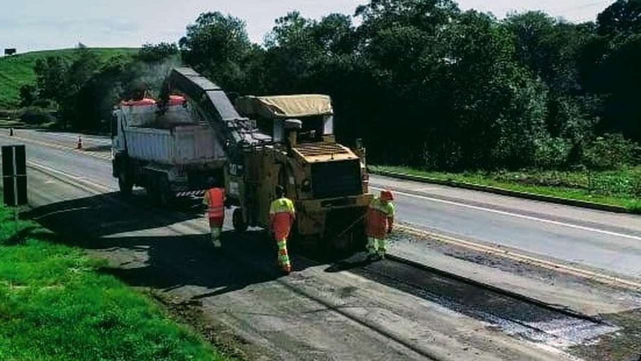 Obras da CCR ViaSul