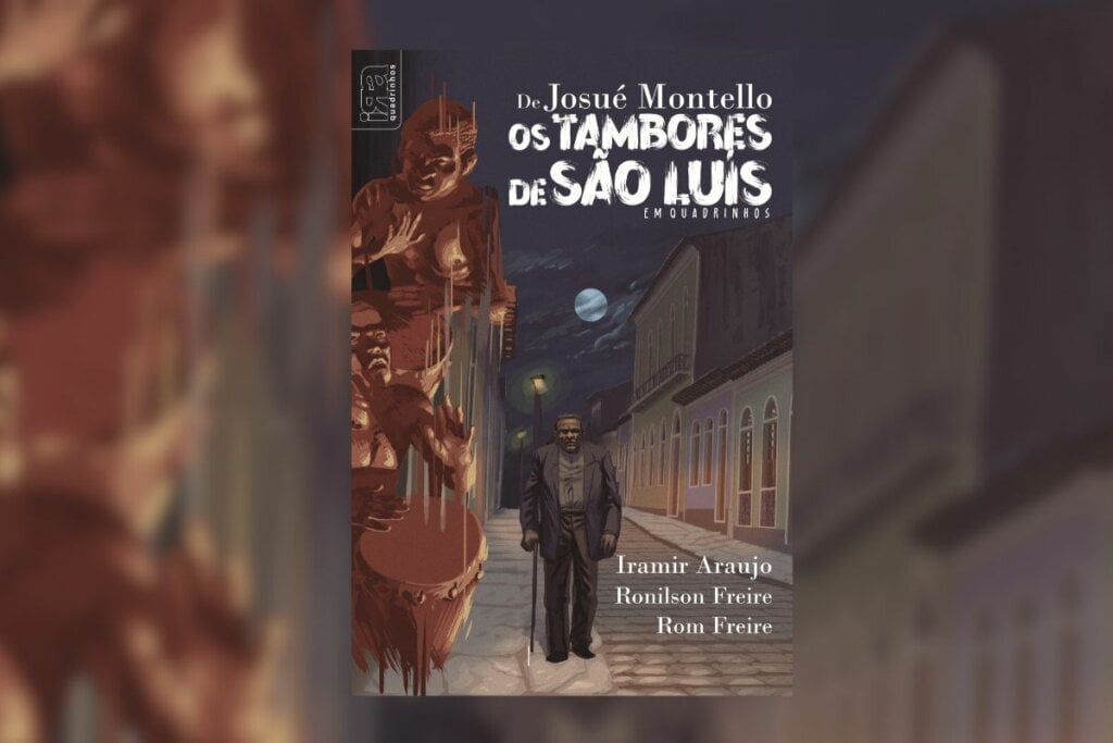 10 livros para construir uma cultura antirracista 52 Capa do livro com nome e título do livro, e ilustração de homem andando na rua a noite usando terno e calça social e uma camiseta cinza