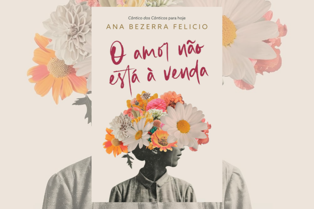 10 livros para construir uma cultura antirracista 51 Capa de livro com título e nome do autor, com imagem de uma mulher com a cabeça coberta de flor em fundo bege