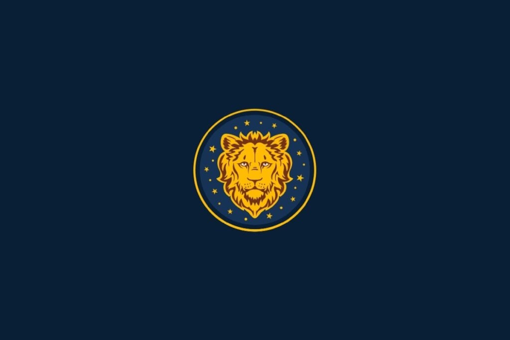 Horóscopo do dia: previsão para os 12 signos em 18/05/2025 59 Ilustração do signo de Leão em um fundo azul
