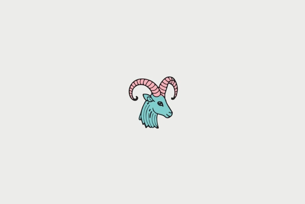 Horóscopo do dia: previsão para os 12 signos em 09/06/2025 64 Imagem do símbolo de Capricórnio em um fundo cinza